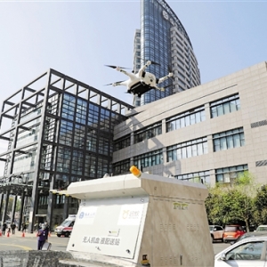 杭州：無人機送血液，神速