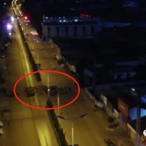 15頭野生亞洲象進(jìn)入云南峨山縣城 街道疏散人群 無人機(jī)跟蹤監(jiān)測 ...