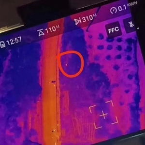 無人機熱成像、警犬“阿麗”勇立新功！