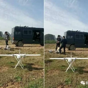 桂林航龍參與中科院開展的無人機管控系統入網測試演練