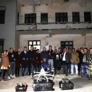 八旬老人山中失聯，湖南公安派出警用無人機成功搜救